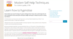Desktop Screenshot of hypnosis-technique.com